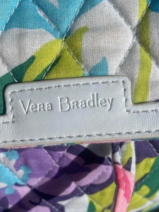Vera Bradley Marian Floral Drawstring Backpack in Blue, Pink, Purple, Green main image 8